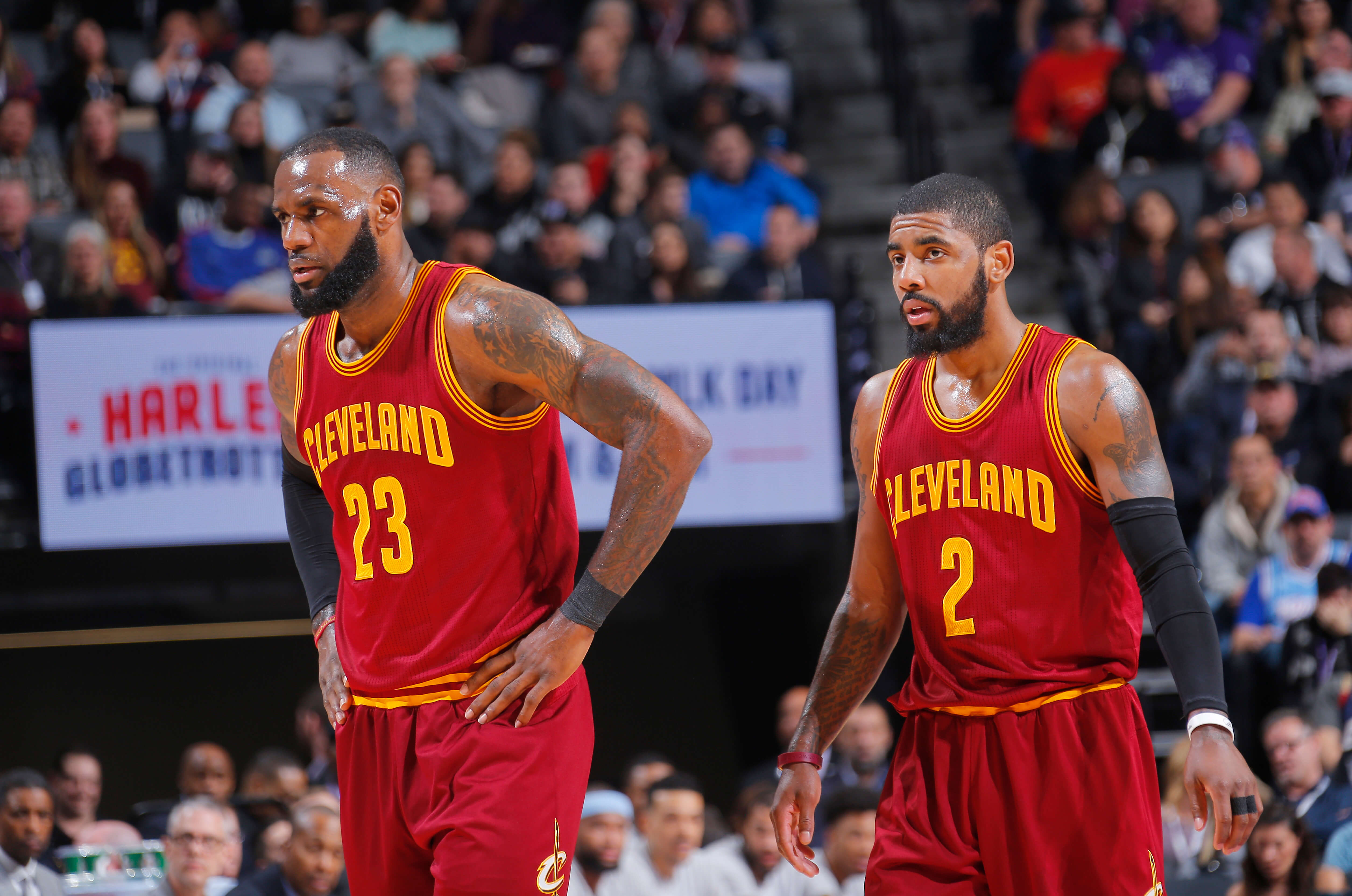 Cleveland Cavaliers LeBron James Kyrie Irving