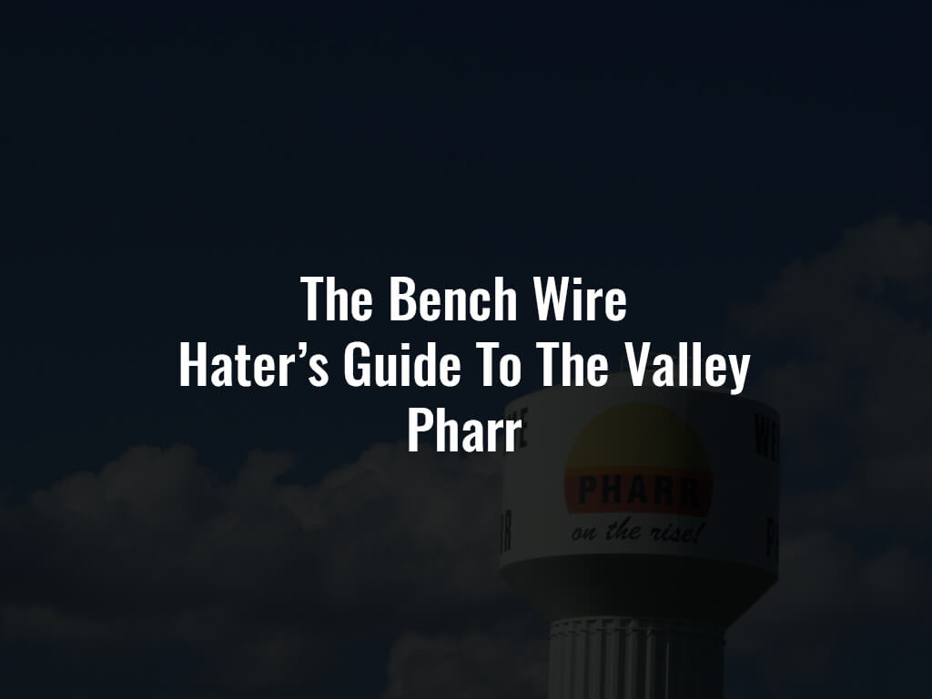 Haters guide to the valley pharr