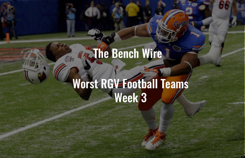 worst rgv teams week 3
