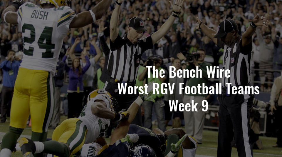 Worst RGV Football Teams Week 9