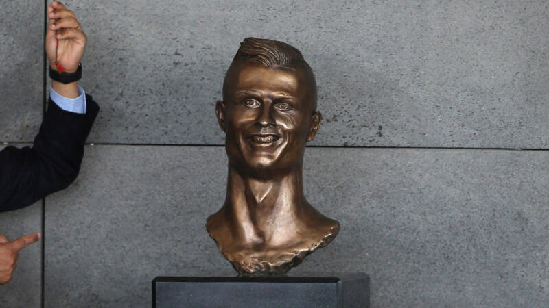 Cristiano Ronaldo Bust