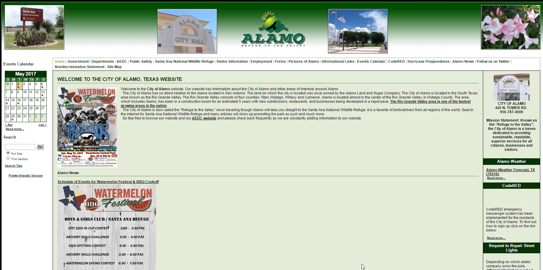 City of Alamo Website