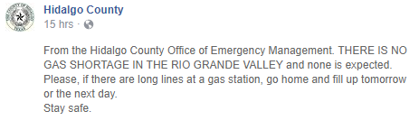 hidalgo county gas statement